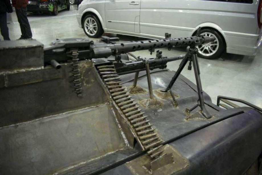 Rusya' ya Özel Zırhlı Camaro