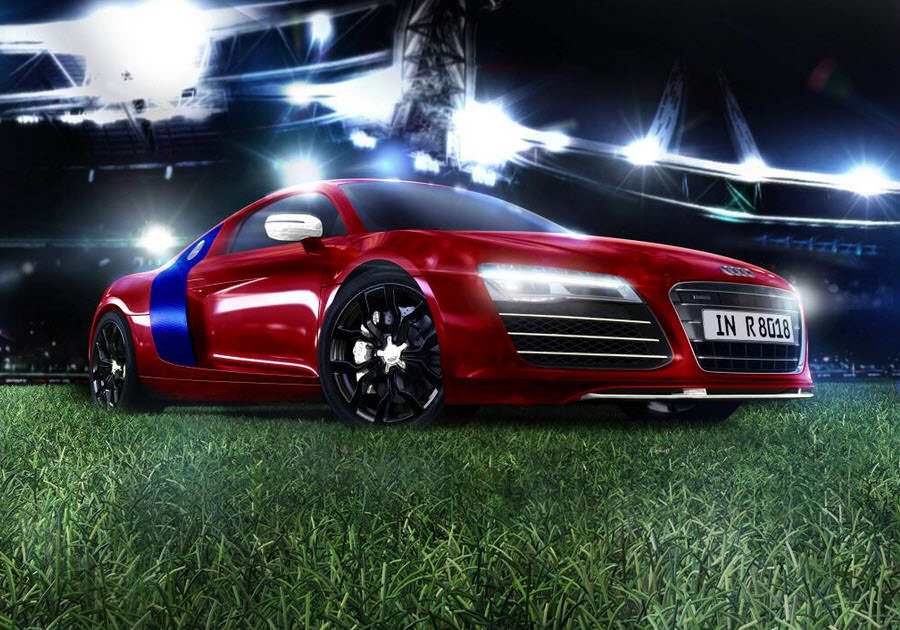 Otomobiller Sahaya İndi