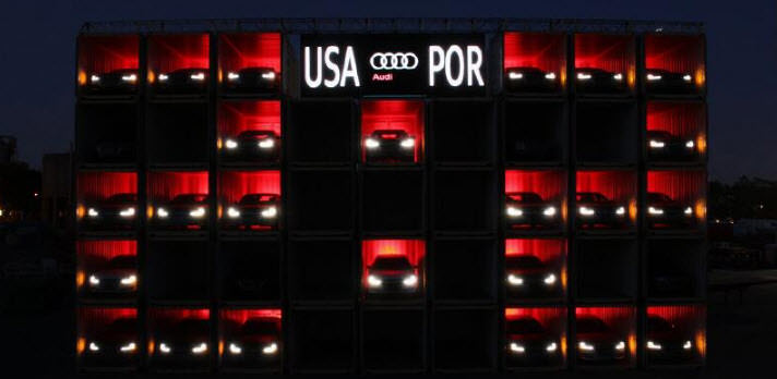 Otomobiller Sahaya İndi