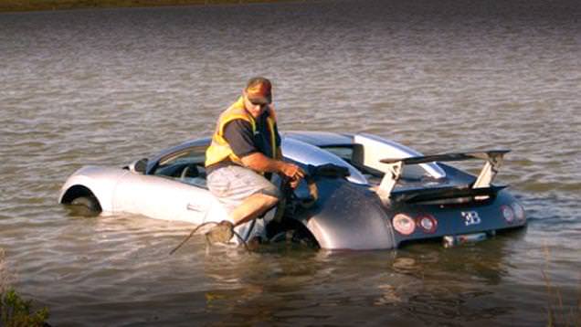Bugatti Veyron ile Göle Girdi 20 Yıl Hapisle Karşı Karşıya