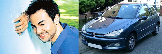 Ünlülere Benzeyen Otomobiller