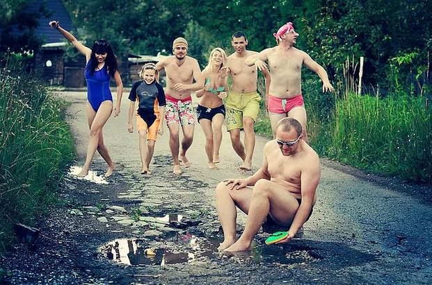 Bozuk Asfalt Protestosu