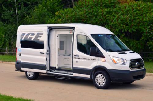 Ford'un Mahkum Taşıyan Transit'i