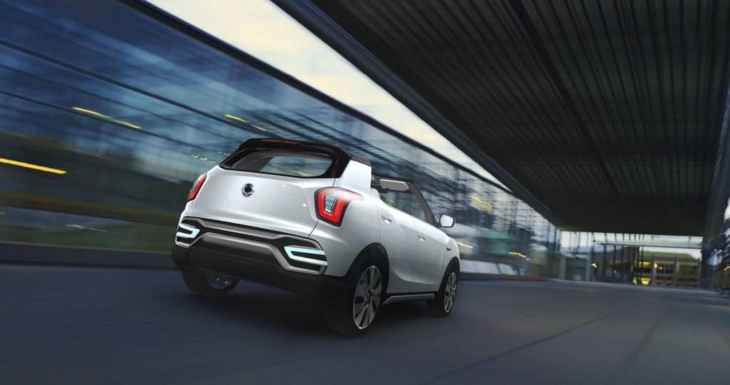 Ssangyong XIV Air Konsepti Paris Otomobil Fuarı'nda