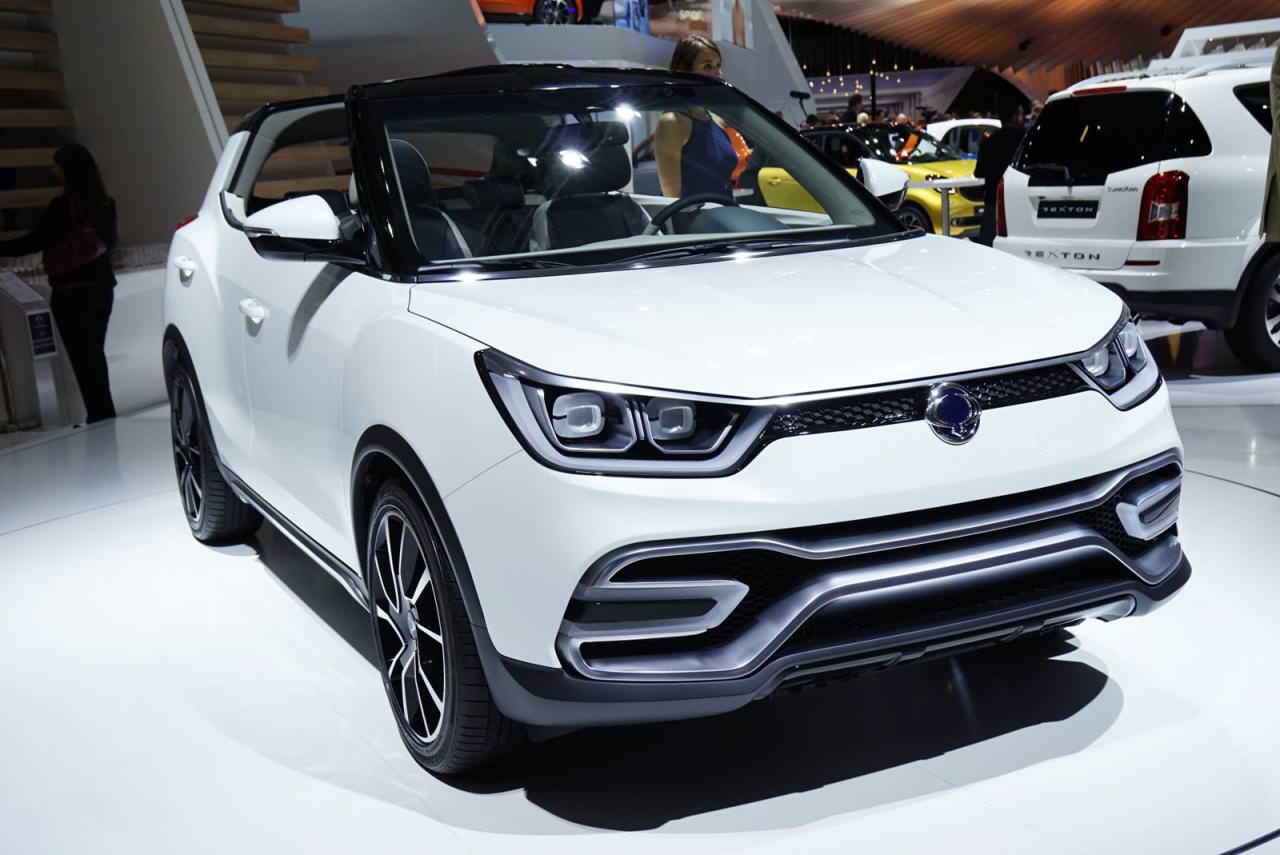 Ssangyong XIV Air Konsepti Paris Otomobil Fuarı'nda