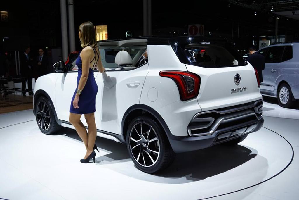Ssangyong XIV Air Konsepti Paris Otomobil Fuarı'nda