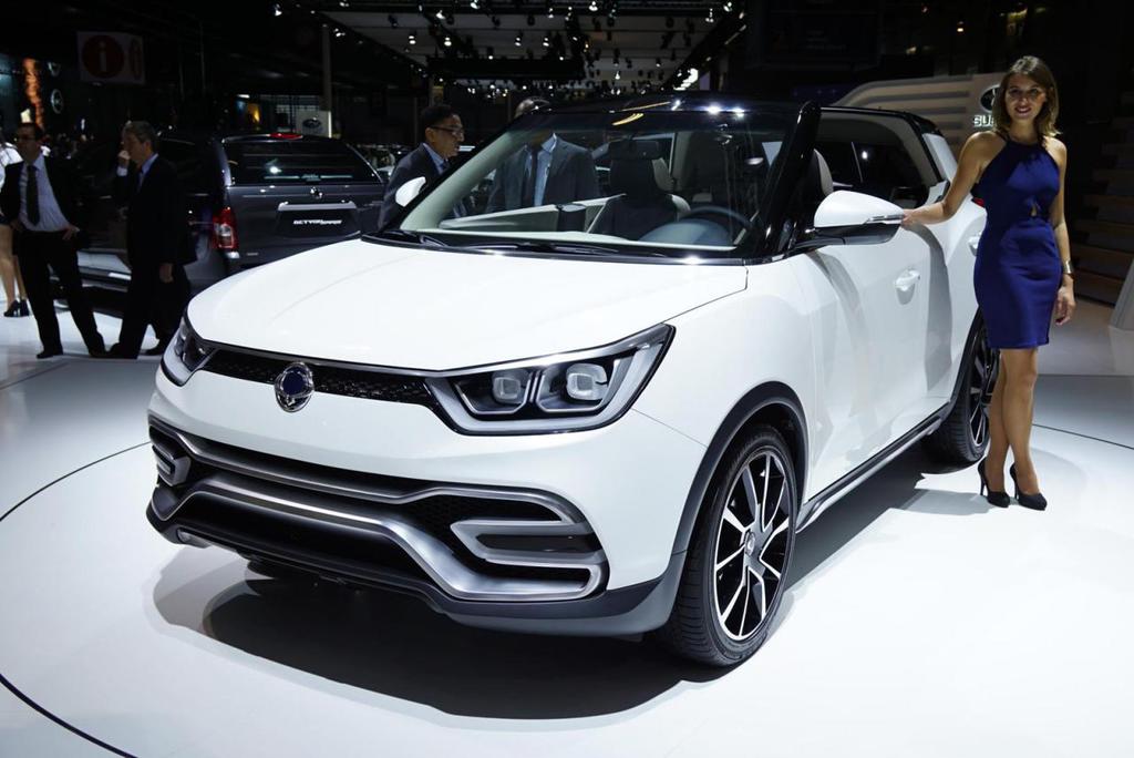 Ssangyong XIV Air Konsepti Paris Otomobil Fuarı'nda
