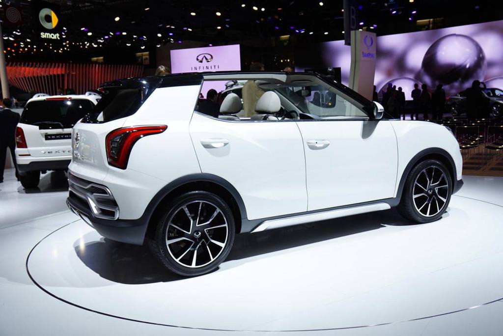 Ssangyong XIV Air Konsepti Paris Otomobil Fuarı'nda