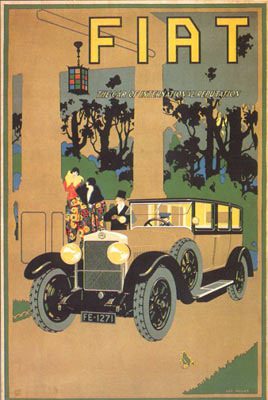 Nostaljik Otomobil Afişleri