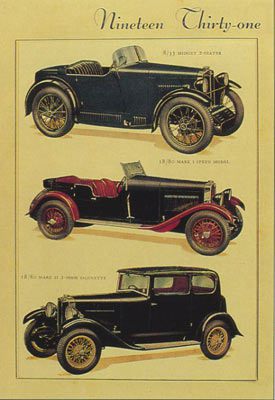 Nostaljik Otomobil Afişleri