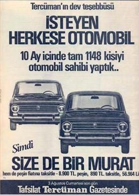 Nostaljik Otomobil Afişleri