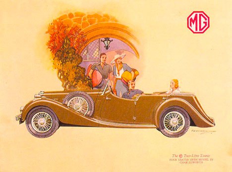 Nostaljik Otomobil Afişleri