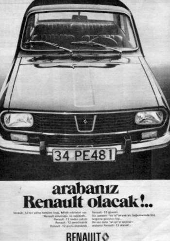 Nostaljik Otomobil Afişleri