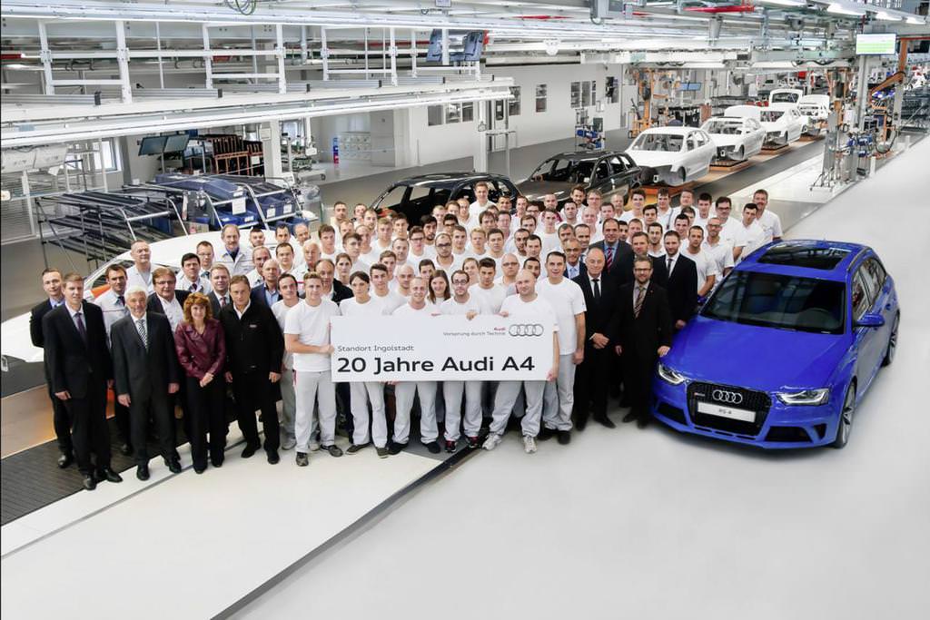 Audi A4 20 Yaşında
