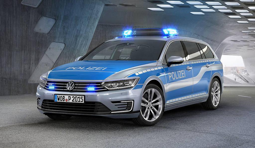 Passat GTE Alman Polisi’nin Hizmetinde