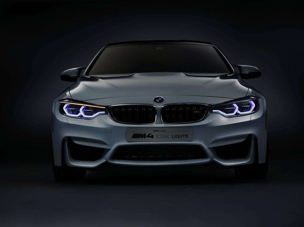 BMW M4 Concept Iconic Lights Kendini Gösterdi