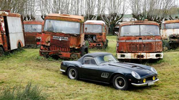 Çiftlikte Bulunan Ferrari 46 Milyon TL’ye Alıcı Buldu