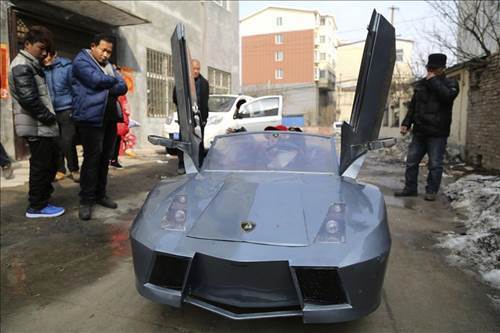 Torununa Lamborghini Yaptı
