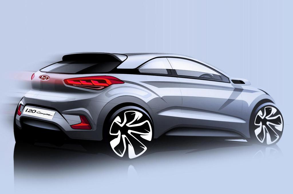 Hyundai i20 Coupe Fuarda Boy Gösteriyor