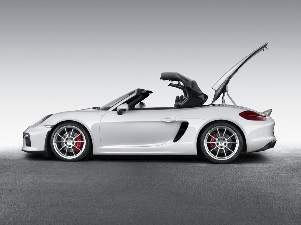 Porsche Boxster Spyder da New York Otomobil Fuarı’nda