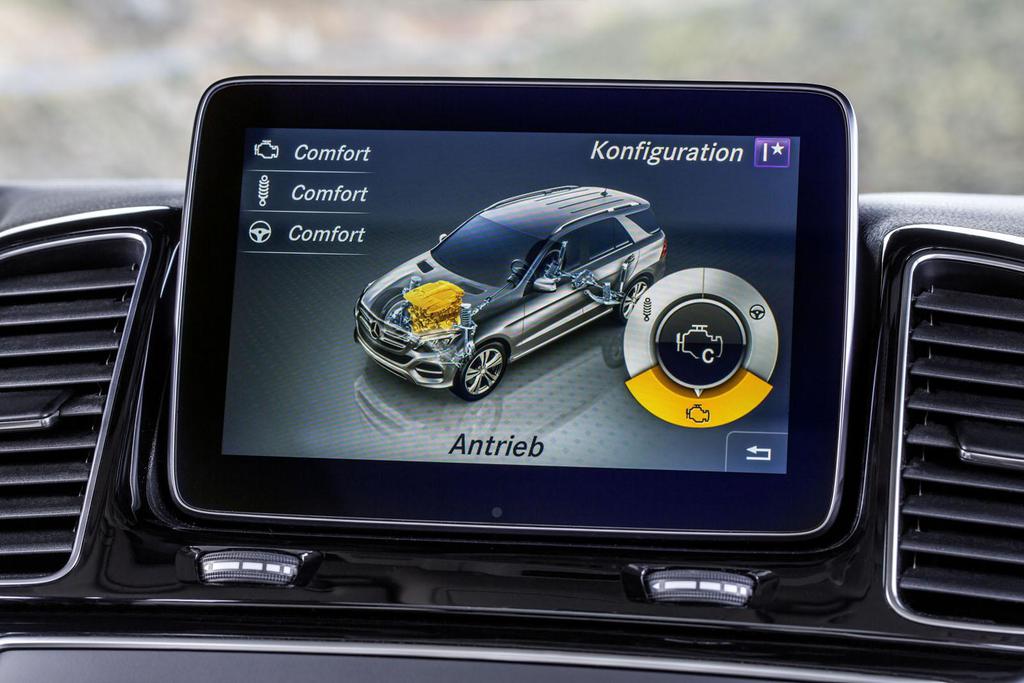 Mercedes-Benz GLE Parlıyor
