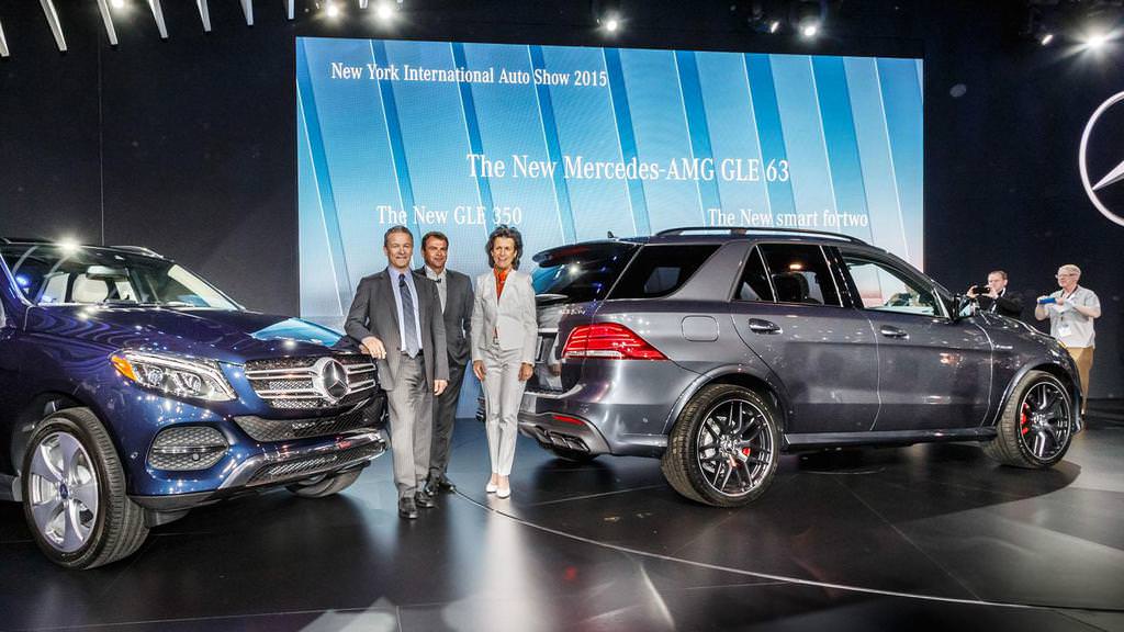 Mercedes-Benz GLE Parlıyor