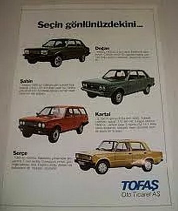 Unutulmayan Tofaş Reklamları