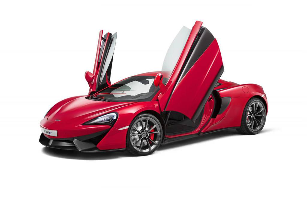 McLaren 540C Şangay’da