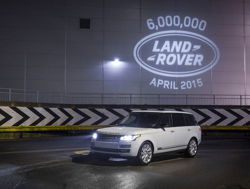6 Milyonuncu Land Rover Üretildi