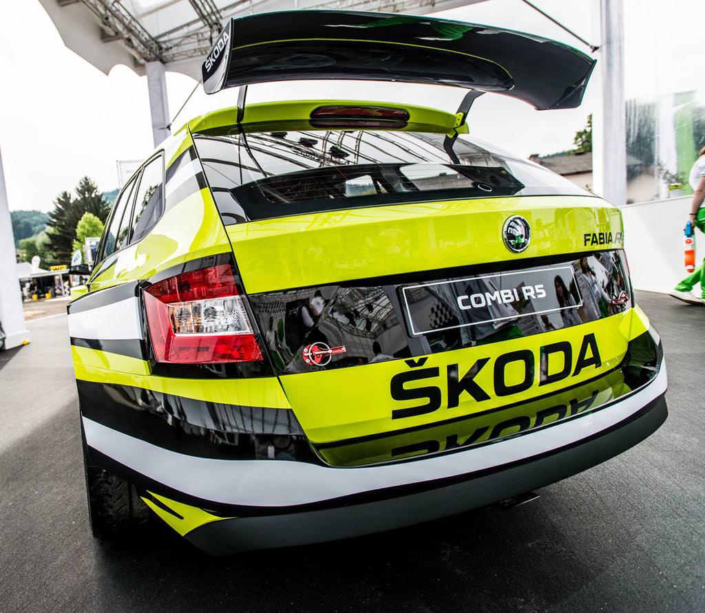 Skoda Fabia R5 Combi Wörthersee'de