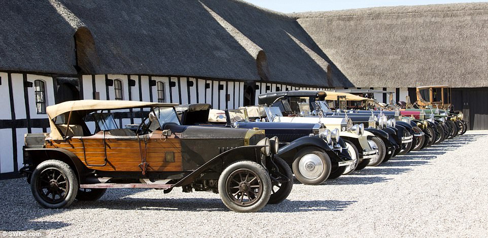 36 milyon euroluk klasik otomobil koleksiyonu