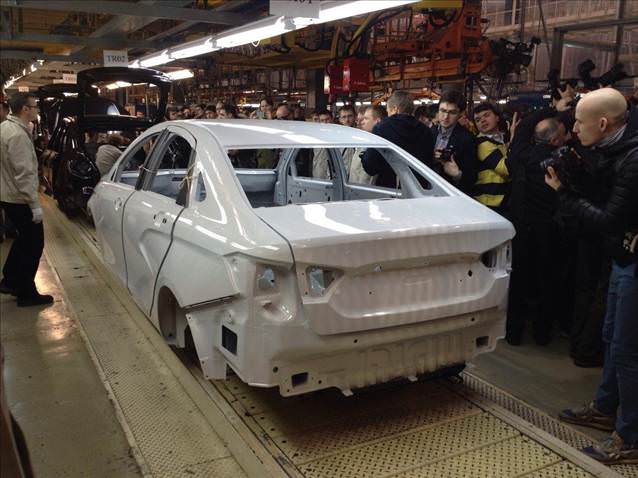 Lada Vesta’nın İçi Böyle Olacak