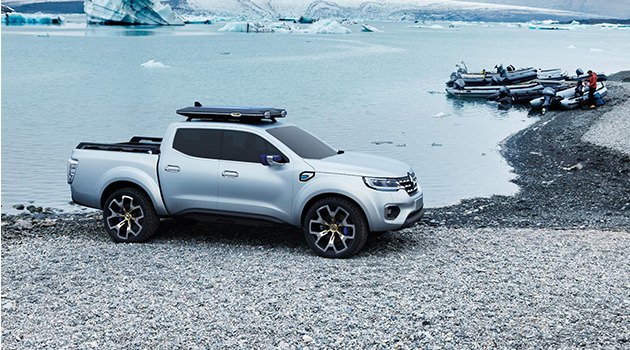 Renault'nun Yeni Pick-Up Modeli Alaskan