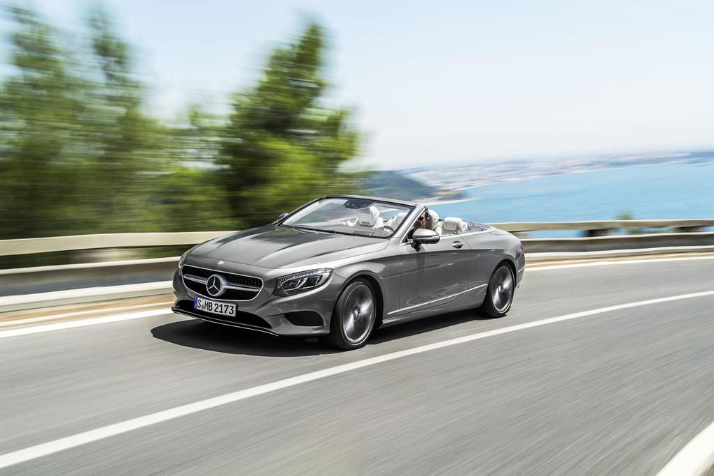 S Serisi Cabrio Frankfurt'ta