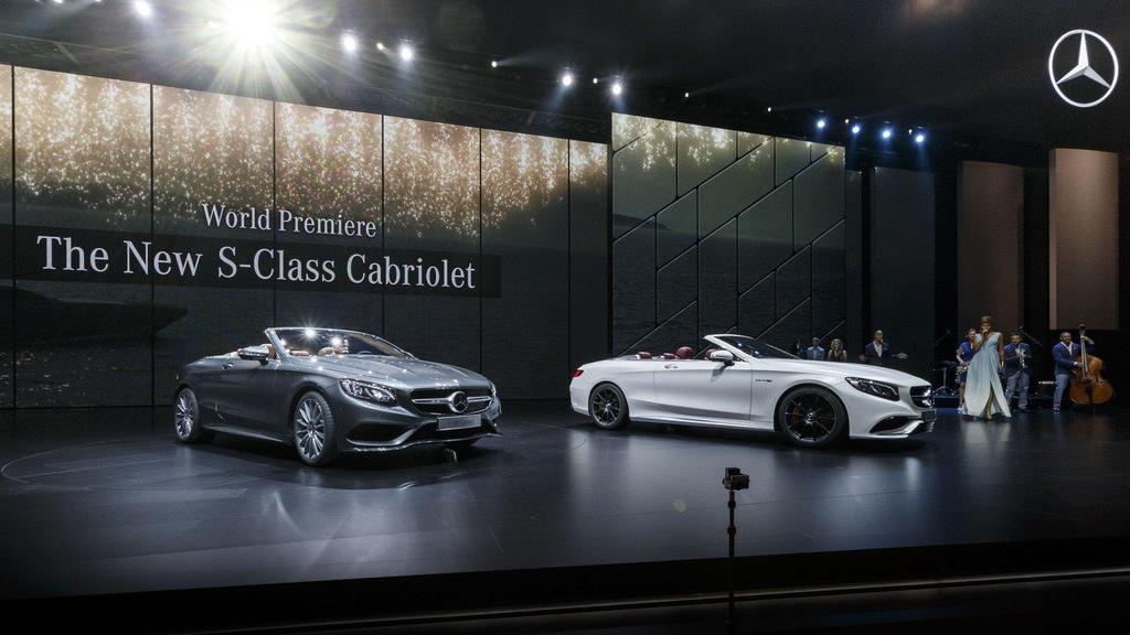 S Serisi Cabrio Frankfurt'ta