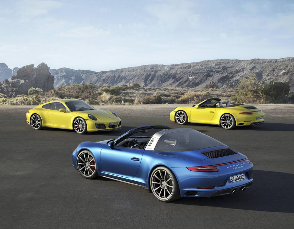911 Carrera 4 ve Targa 4 Yeni Motorla Geliyor