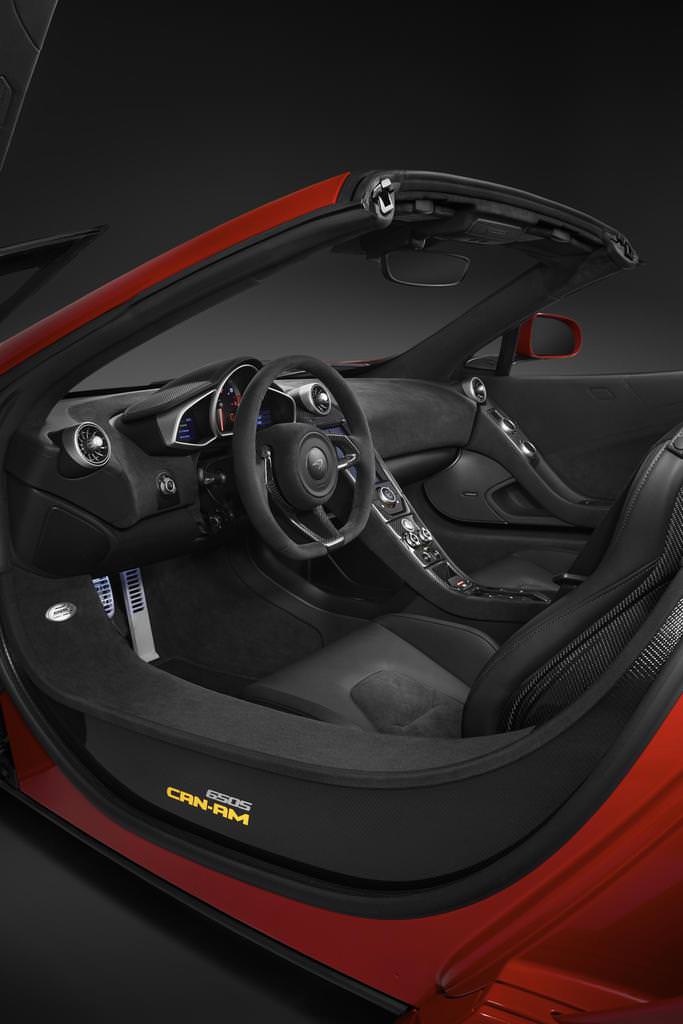 0’dan 100 km Yalnızca 3 Saniye McLaren 650S Spider Can-Am