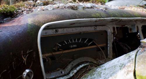 Ormandaki Otomobil Mezarlığının Sırrı