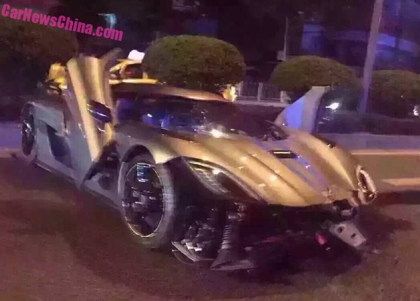 Koleksiyoncunun Koenigsegg Agera R’ı Böyle Parçalandı