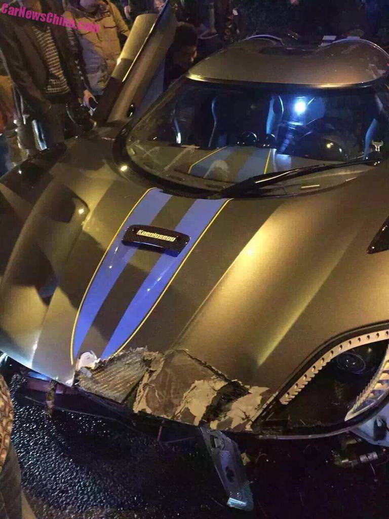 Koleksiyoncunun Koenigsegg Agera R’ı Böyle Parçalandı