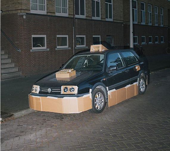 Kartondan Modifiye Sanatı