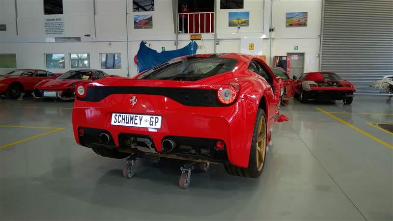 Kazalı Ferrari 200 Bin Dolara Alıcısını Bekliyor