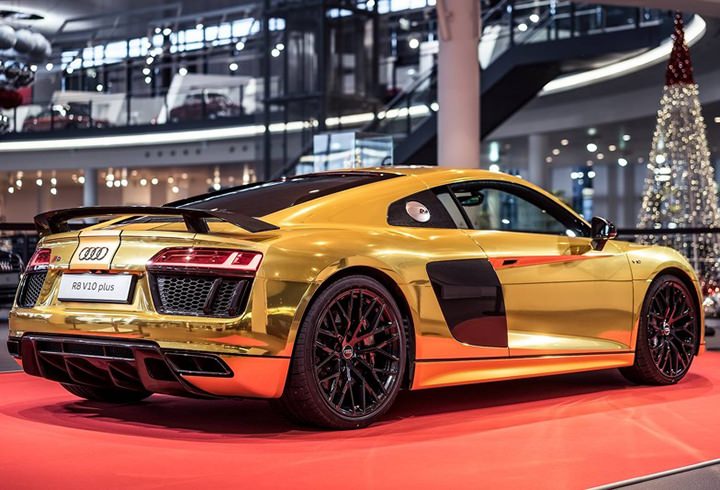 Altın Kaplı Audi R8