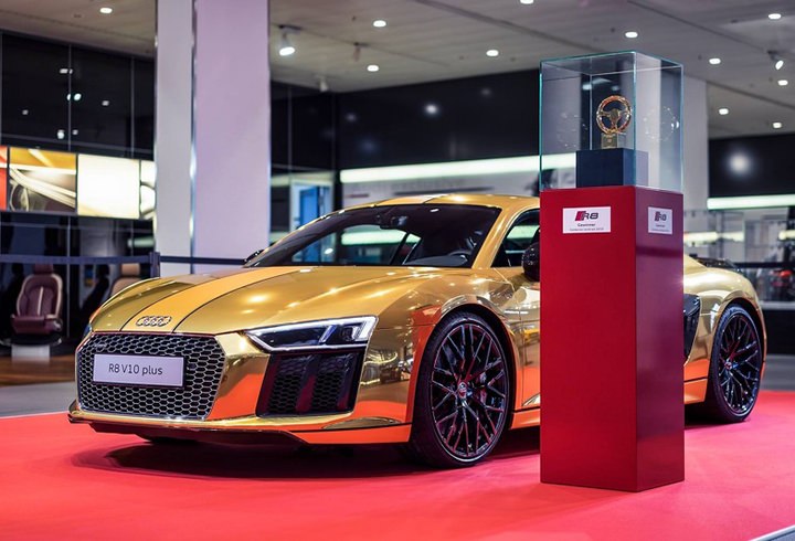 Altın Kaplı Audi R8