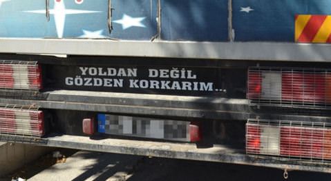 Şaşırtan Araç Arkası Yazılar