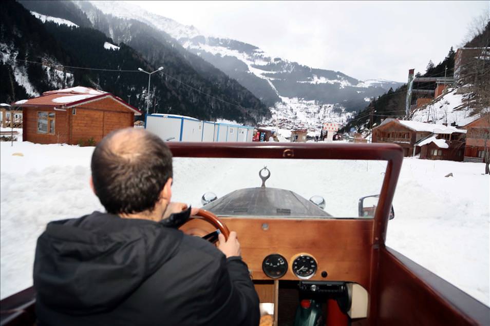 Uzungöl'ün Maskotu Kış Testini Geçti