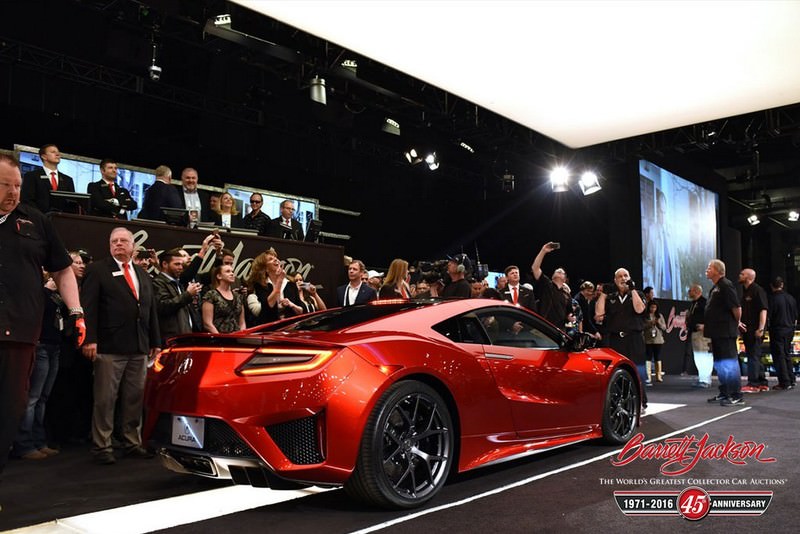 Yeni NSX’in İlk Örneği 1.2 Milyon Amerikan Doları’na Satıldı