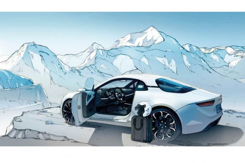 Renault Alpine Vision Konsepti Tanıtıldı