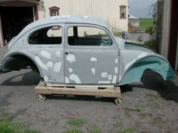 Hurda Volkswagen'i Baştan Yarattılar