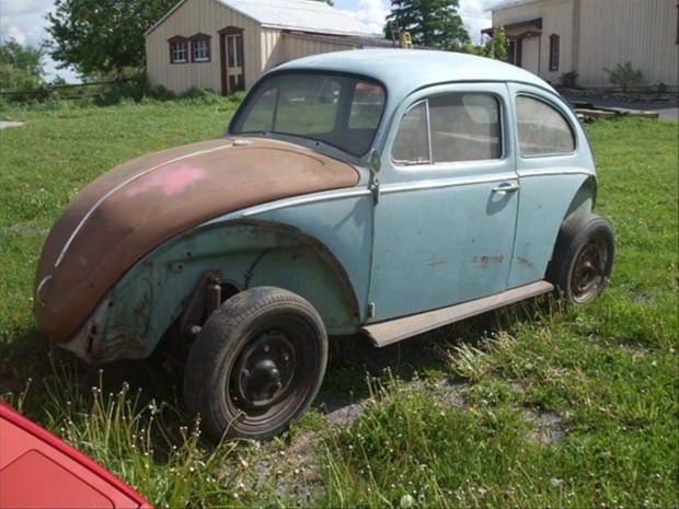 Hurda Volkswagen'i Baştan Yarattılar